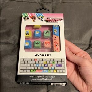 Powerpuff girls keyboard caps